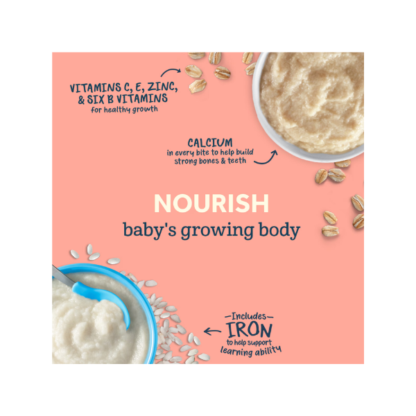 Gerber Probiotic Cereal With For Babies - Oatmeal & Banana