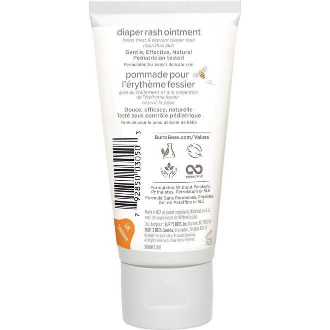 Burt'S Bees Baby Diaper Rash Ointment - 85 Gram
