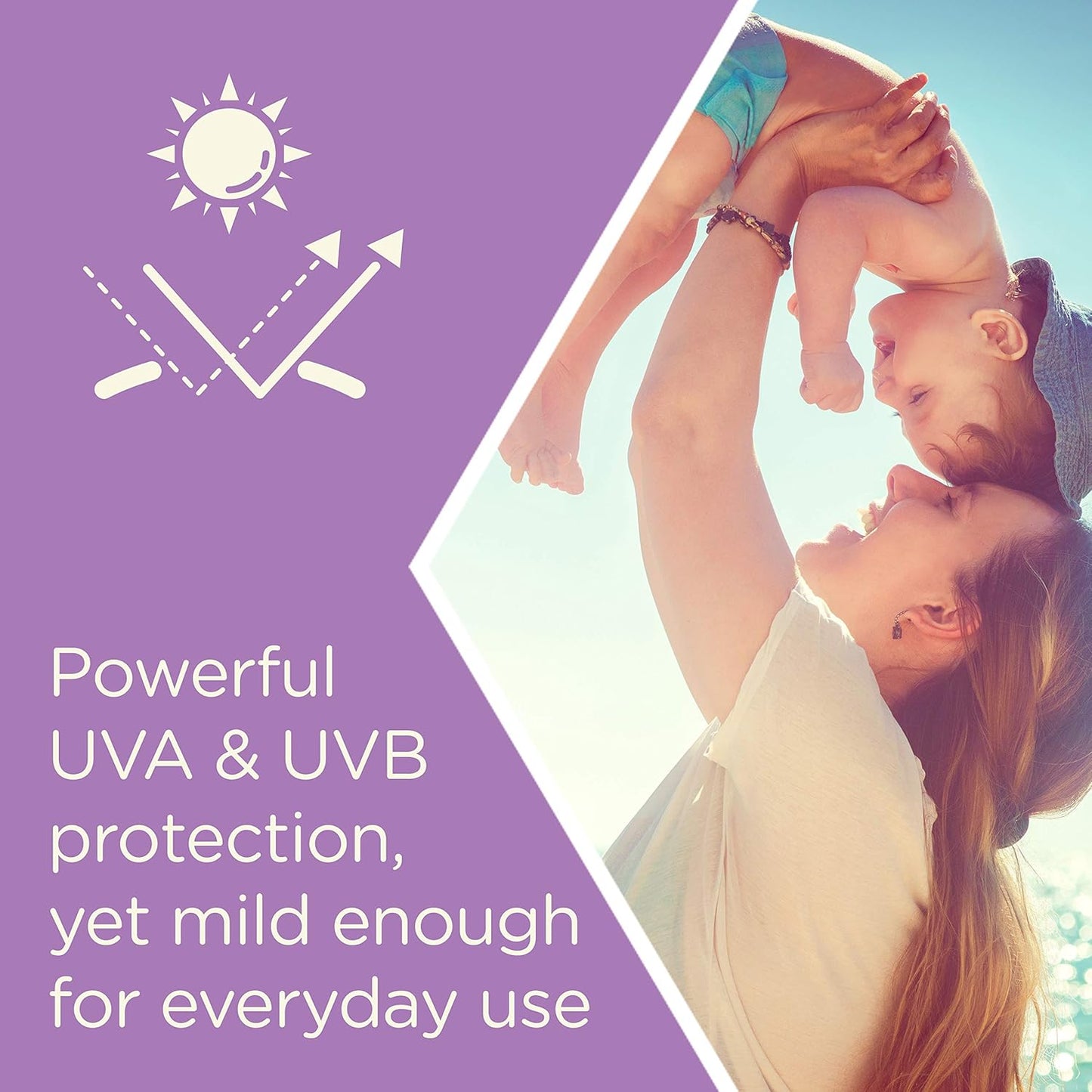 Aveeno Baby Continuous Protection Zinc Oxide Mineral Sunscreen Lotion For Sensitive Skin Spf 50 - 88Ml