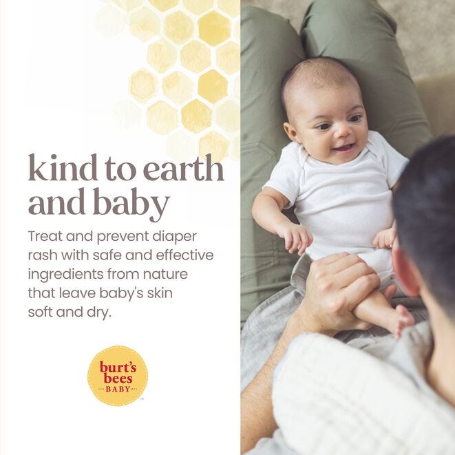 Burt'S Bees Baby Diaper Rash Ointment - 85 Gram