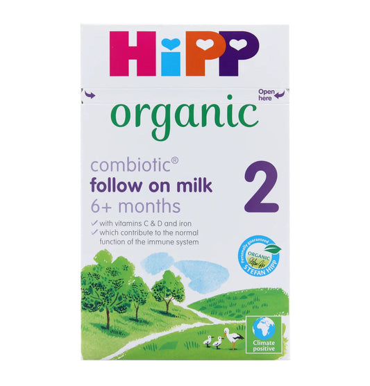 Hipp Organic Follow On Milk Powder From Birth (800G)- Stage 2