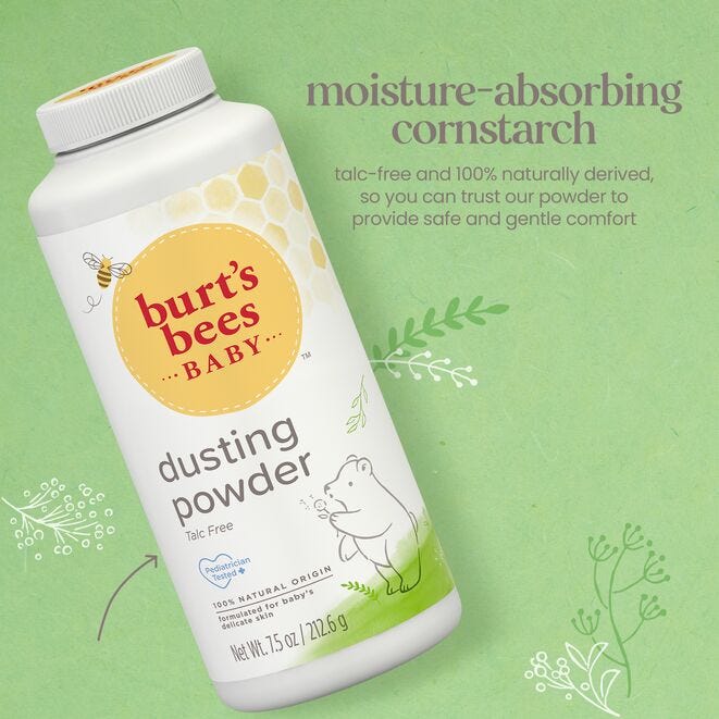 Burt'S Bee Baby Dusting Powder - 212 Gram
