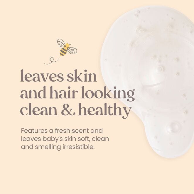 Burt'S Bees Baby Bee Shampoo & Wash - 236Ml
